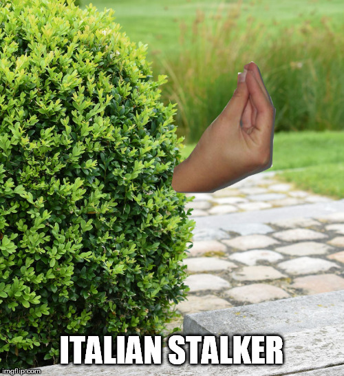ITALIAN STALKER | made w/ Imgflip meme maker