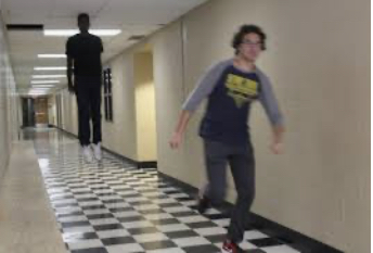 Running Down Hallway Blank Meme Template