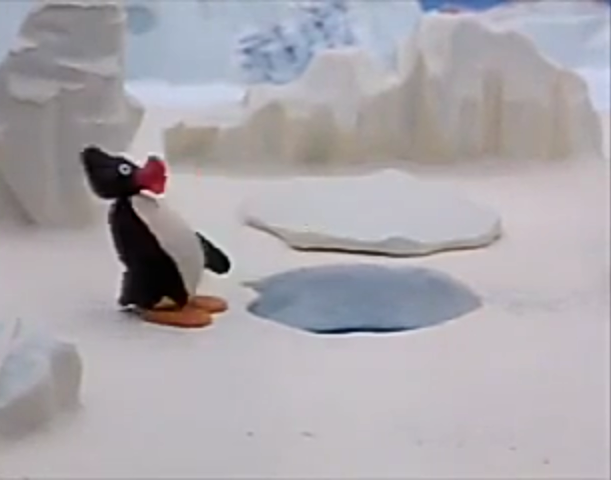 Oh shit pengu Blank Meme Template