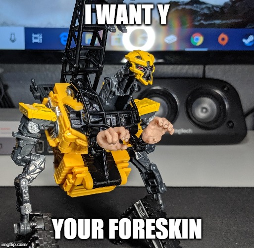 gibe it to me | I WANT Y; YOUR FORESKIN | image tagged in meme | made w/ Imgflip meme maker