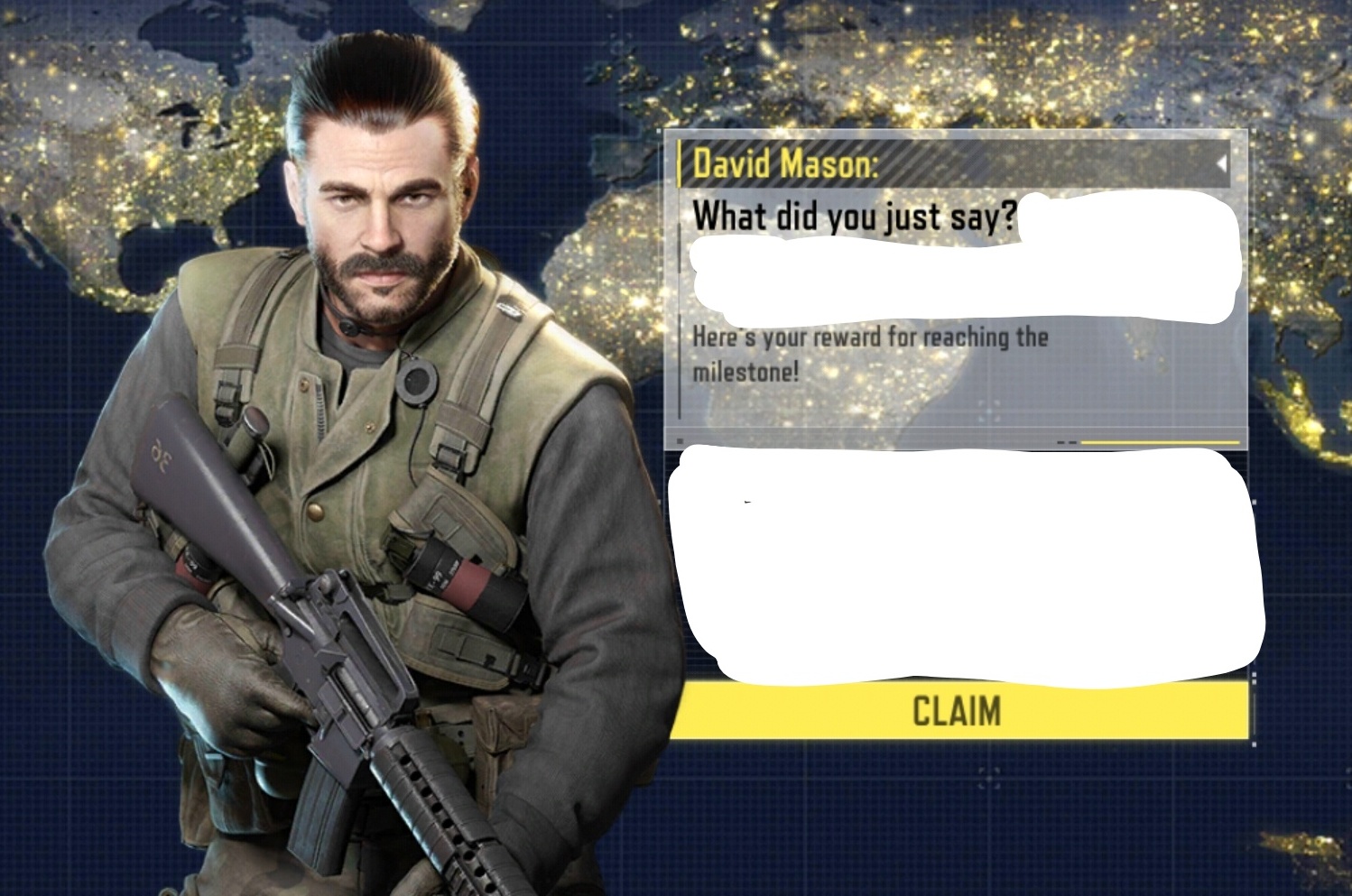 Call of Duty mobile Blank Meme Template