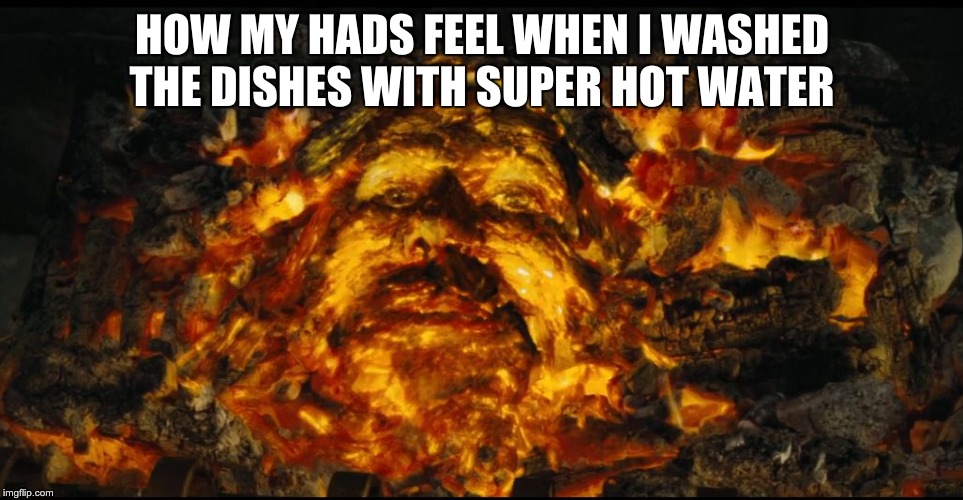 Sirius Black | HOW MY HADS FEEL WHEN I WASHED THE DISHES WITH SUPER HOT WATER | image tagged in sirius black | made w/ Imgflip meme maker