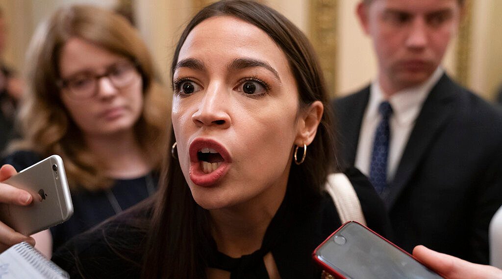 Socialist diva Alexandria Ocasio-Cortez Blank Meme Template