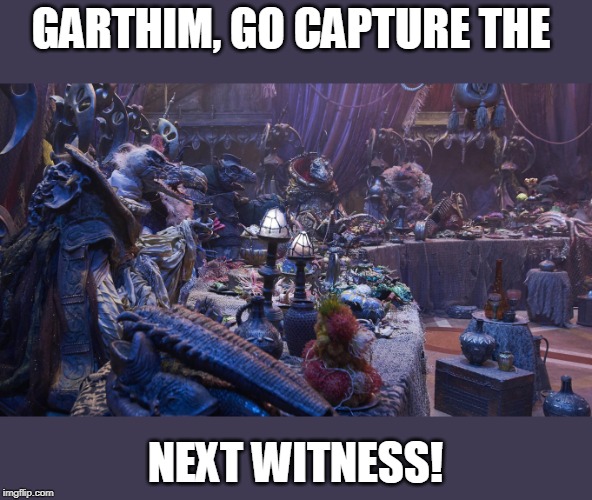 Democrat threaten jail for those that refuse their summons. | GARTHIM, GO CAPTURE THE; NEXT WITNESS! | image tagged in board meeting | made w/ Imgflip meme maker