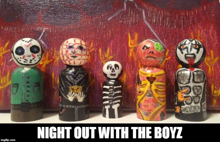 NIGHT OUT WITH THE BOYZ | made w/ Imgflip meme maker