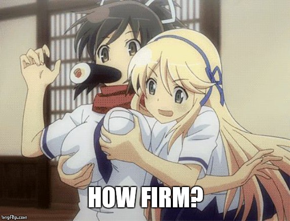 BOOB SQUEEZE | HOW FIRM? | image tagged in boob squeeze | made w/ Imgflip meme maker