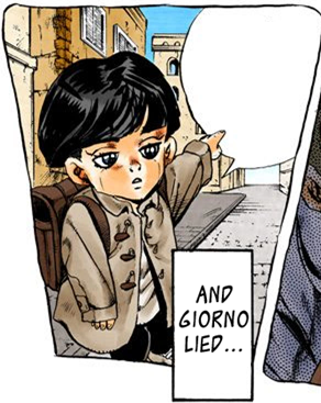 And Giorno lied Blank Meme Template