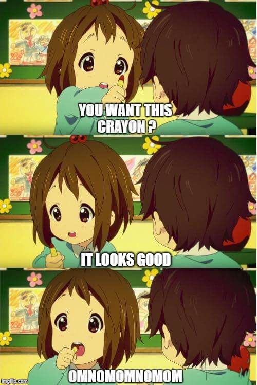 K-ON | IT LOOKS GOOD | image tagged in k-on,anime | made w/ Imgflip meme maker