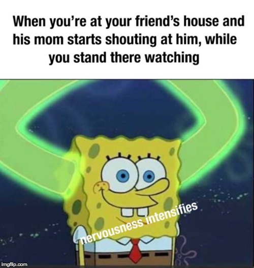 Founded On Google | image tagged in repost,spongebob,first world problems,nervousness intensifies | made w/ Imgflip meme maker