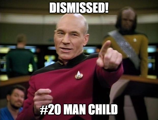 Ramsey Traded | DISMISSED! #20 MAN CHILD | made w/ Imgflip meme maker