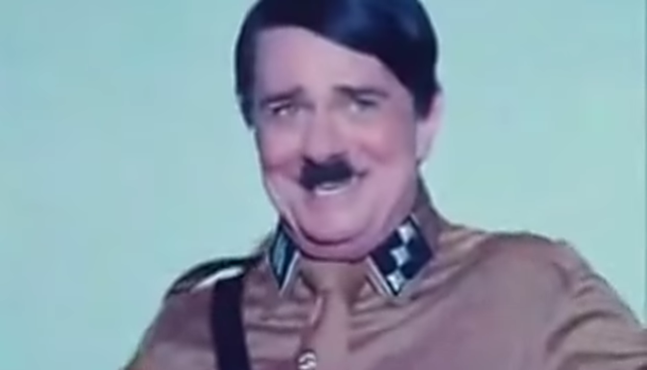 Laughing Hitler Blank Meme Template