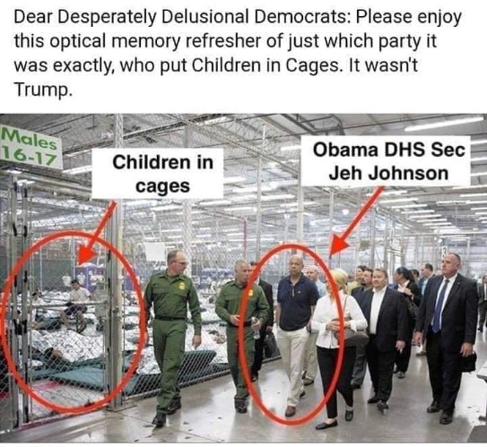 Dear Desperately Delusional Democrats: Please Enjoy this Memory Refresher | image tagged in cage,children in cages,delusional democrats,liberal hypocrisy,government corruption,democratic socialism | made w/ Imgflip meme maker