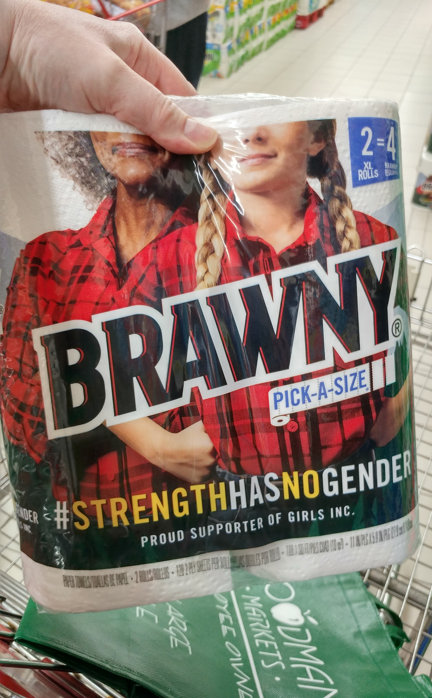 High Quality Brawny Blank Meme Template