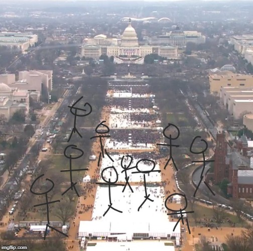 Sean Spicers First LIE | image tagged in donald trump | made w/ Imgflip meme maker