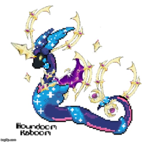 Nebusong, my dragonair/cosmog/ and mega lunala fusion. | made w/ Imgflip meme maker