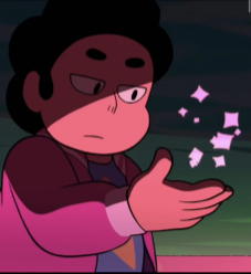 High Quality Steven hand sparkle Blank Meme Template