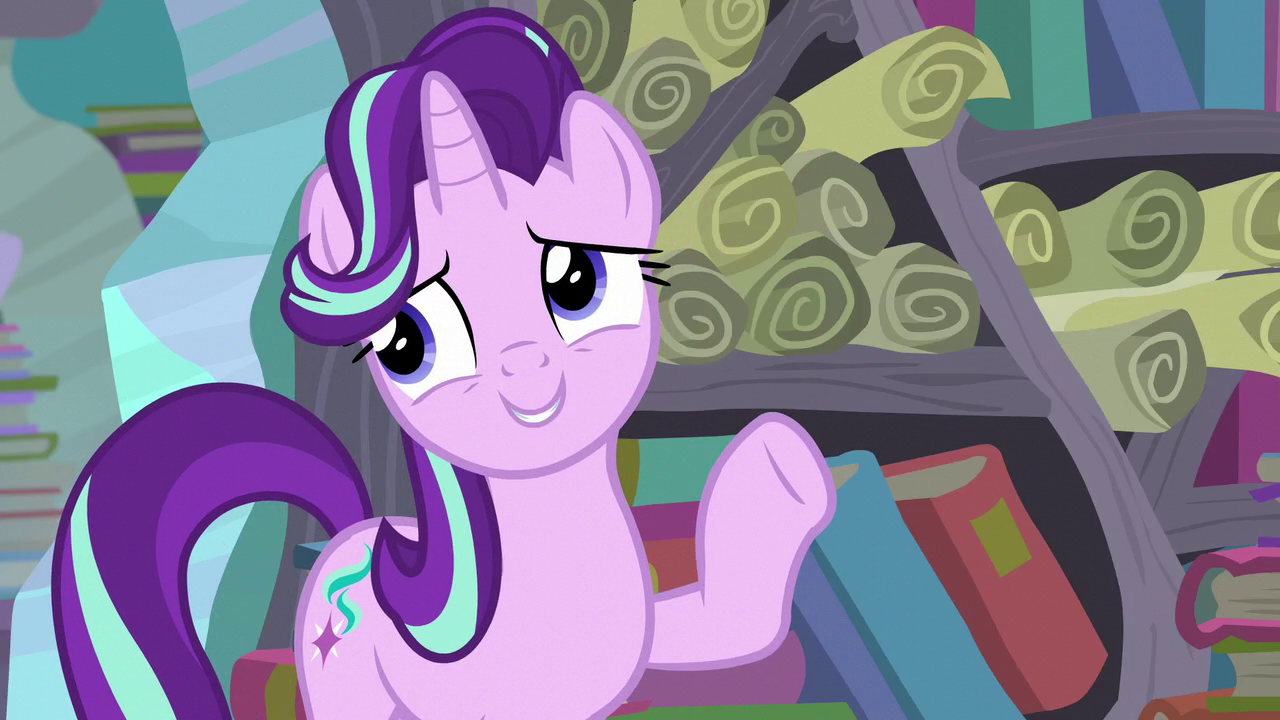 High Quality Starlight Glimmer It’s not like some spell Blank Meme Template