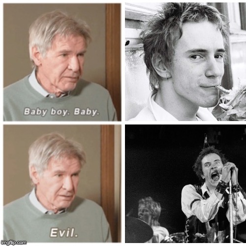 Baby boy. Baby. Evil. | image tagged in baby boy baby evil | made w/ Imgflip meme maker