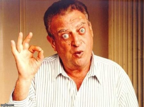 Rodney Dangerfield ok | image tagged in rodney dangerfield ok | made w/ Imgflip meme maker