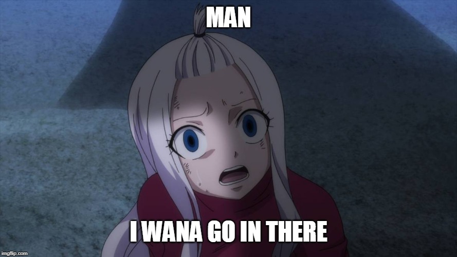 SCARED ANIME GIRL | MAN I WANA GO IN THERE | image tagged in scared anime girl | made w/ Imgflip meme maker