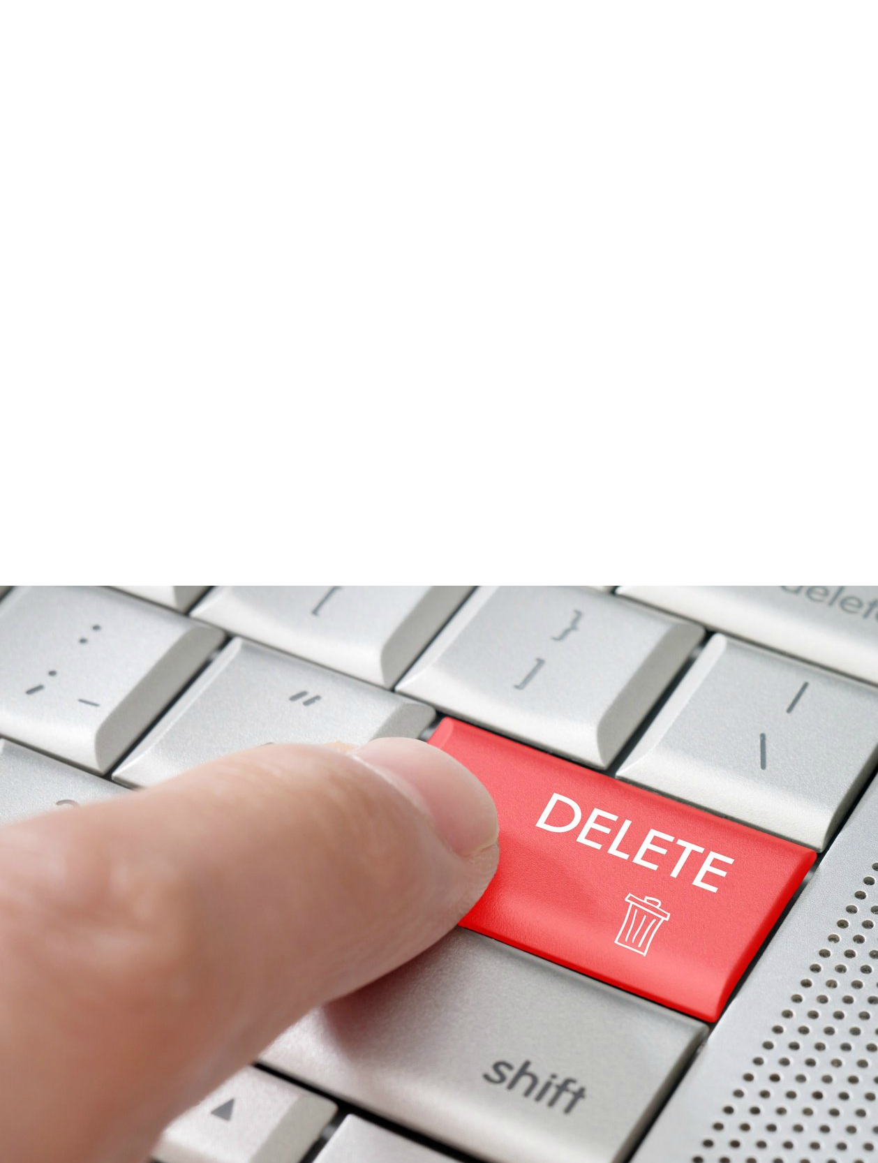 Delete! Blank Meme Template