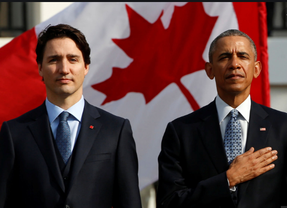 High Quality Justin and Barrack Blank Meme Template