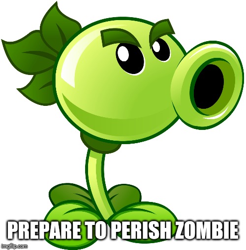 Repeater | PREPARE TO PERISH ZOMBIE | image tagged in repeater | made w/ Imgflip meme maker