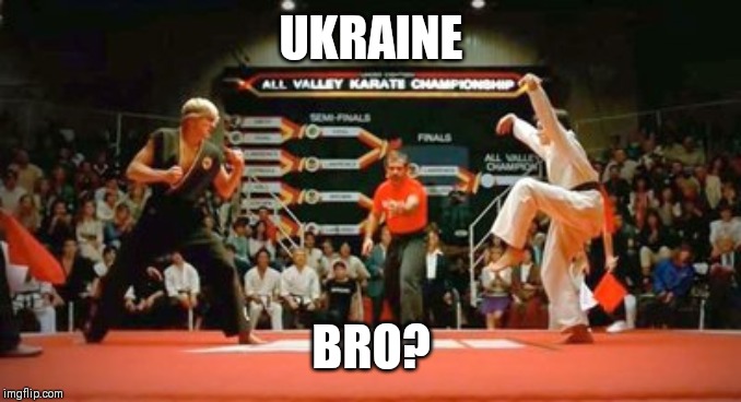 UKRAINE; BRO? | made w/ Imgflip meme maker