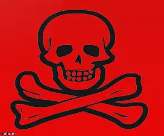 Red Hot Skull | image tagged in red hot skull | made w/ Imgflip meme maker