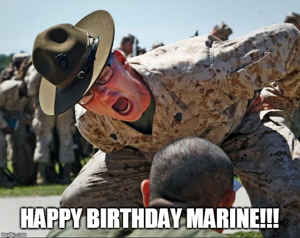 HAPPY BIRTHDAY MARINE!!! | image tagged in marines | made w/ Imgflip meme maker
