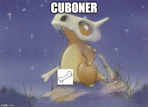 Cubone | CUBONER | image tagged in cubone | made w/ Imgflip meme maker