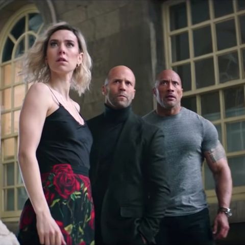 Hobbs and Shaw Blank Meme Template