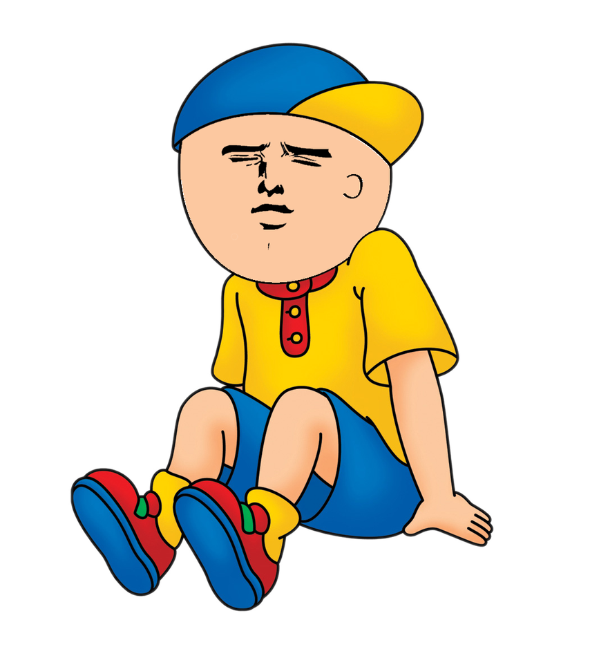 The perfect caillou Blank Meme Template