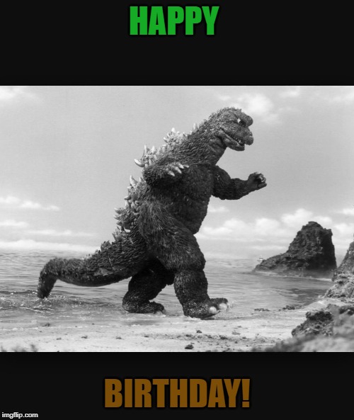 Descobrir 94+ imagem godzilla happy birthday - br.thptnganamst.edu.vn