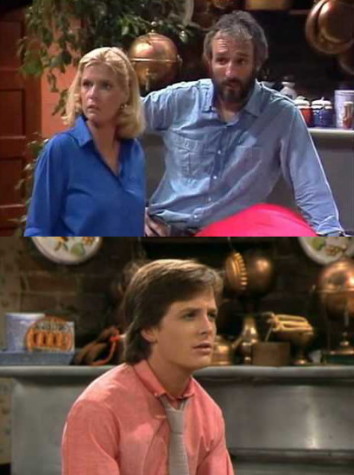 High Quality Family Ties' propagandic parents Blank Meme Template