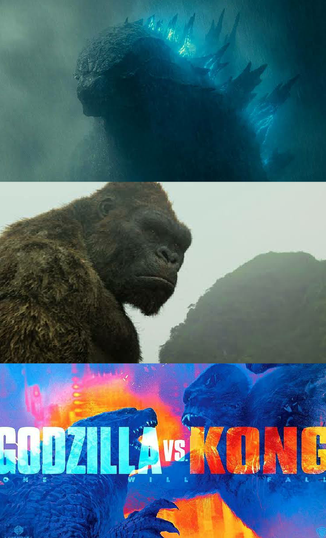 High Quality Godzilla vs Kong Blank Meme Template