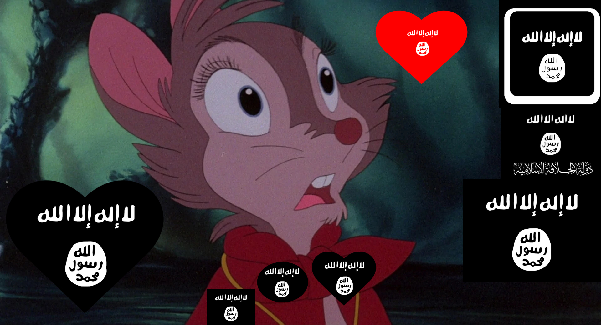 Mrs Brisby Islamic State of  Iraq and Levant Blank Meme Template