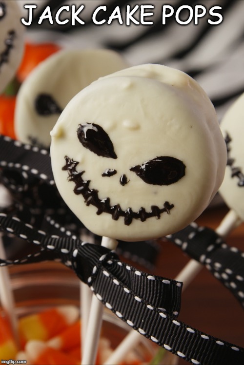 I'M MAKING THESE | JACK CAKE POPS | image tagged in cake,halloween,nightmare before christmas,food,spooktober | made w/ Imgflip meme maker