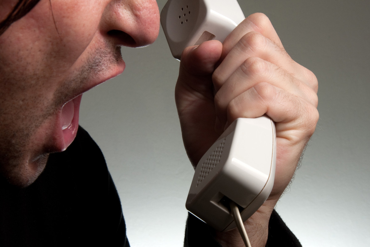 Angry Phone Guy Blank Meme Template