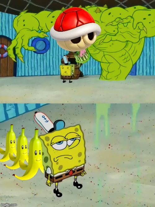 Ghost not scaring Spongebob | image tagged in ghost not scaring spongebob | made w/ Imgflip meme maker