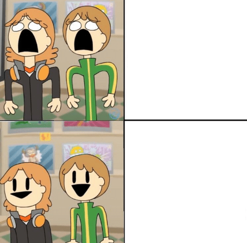 High Quality YOSUKE AND CHIE Blank Meme Template