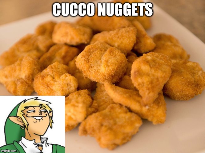 Chicken Nuggets | CUCCO NUGGETS | image tagged in chicken nuggets | made w/ Imgflip meme maker