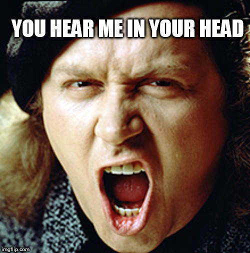 sam | YOU HEAR ME IN YOUR HEAD | image tagged in sam | made w/ Imgflip meme maker