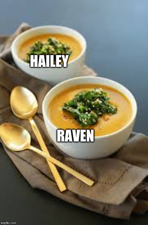 HAILEY; RAVEN | made w/ Imgflip meme maker