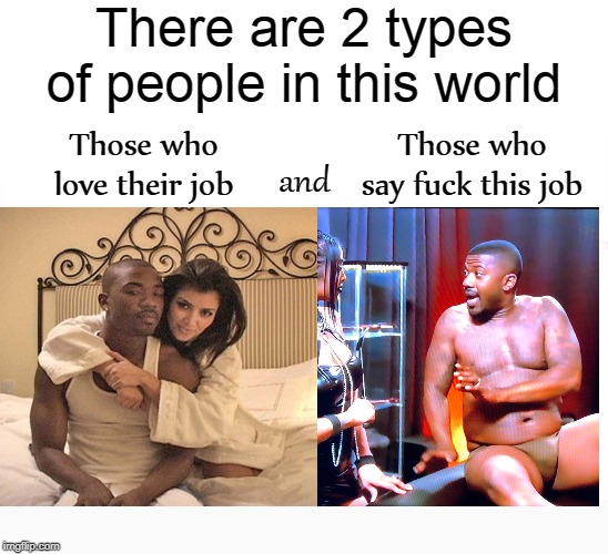 High Quality 2 Types of People In This World Blank Meme Template