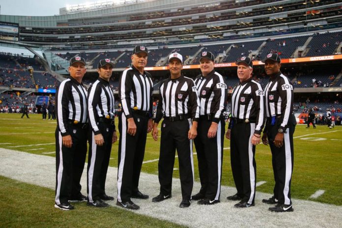 NFL referees Blank Meme Template