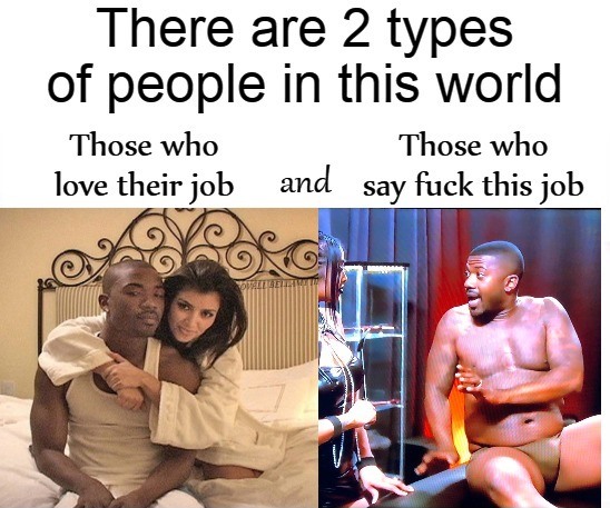 High Quality 2 Types Of People In This World Blank Meme Template