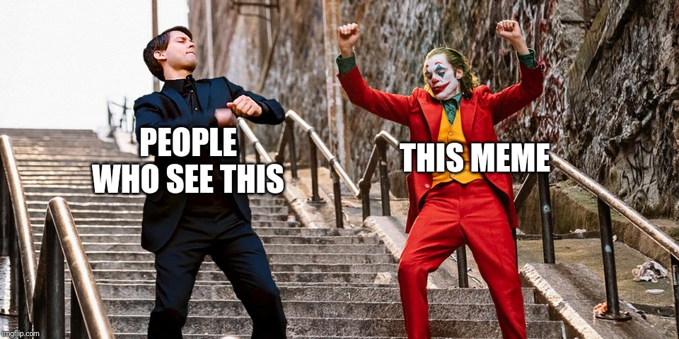 Peter Joker Dancing | THIS MEME PEOPLE WHO SEE THIS | image tagged in peter joker dancing | made w/ Imgflip meme maker