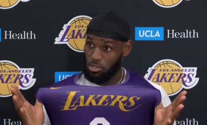 LeBron Knows Blank Meme Template