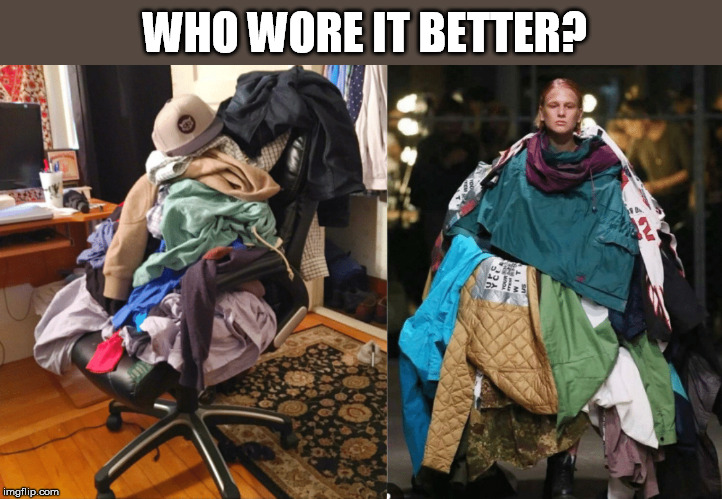 WHO WORE IT BETTER? | made w/ Imgflip meme maker